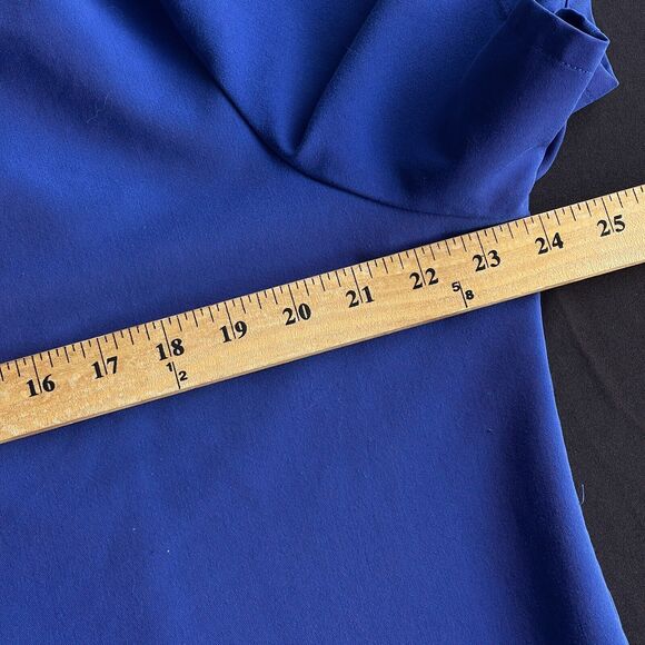 Figs Scrub Top Women Plus Size XXL 2X Blue Casma 3 Pocket Medical Nursing FW1100 - Picture 8 of 10